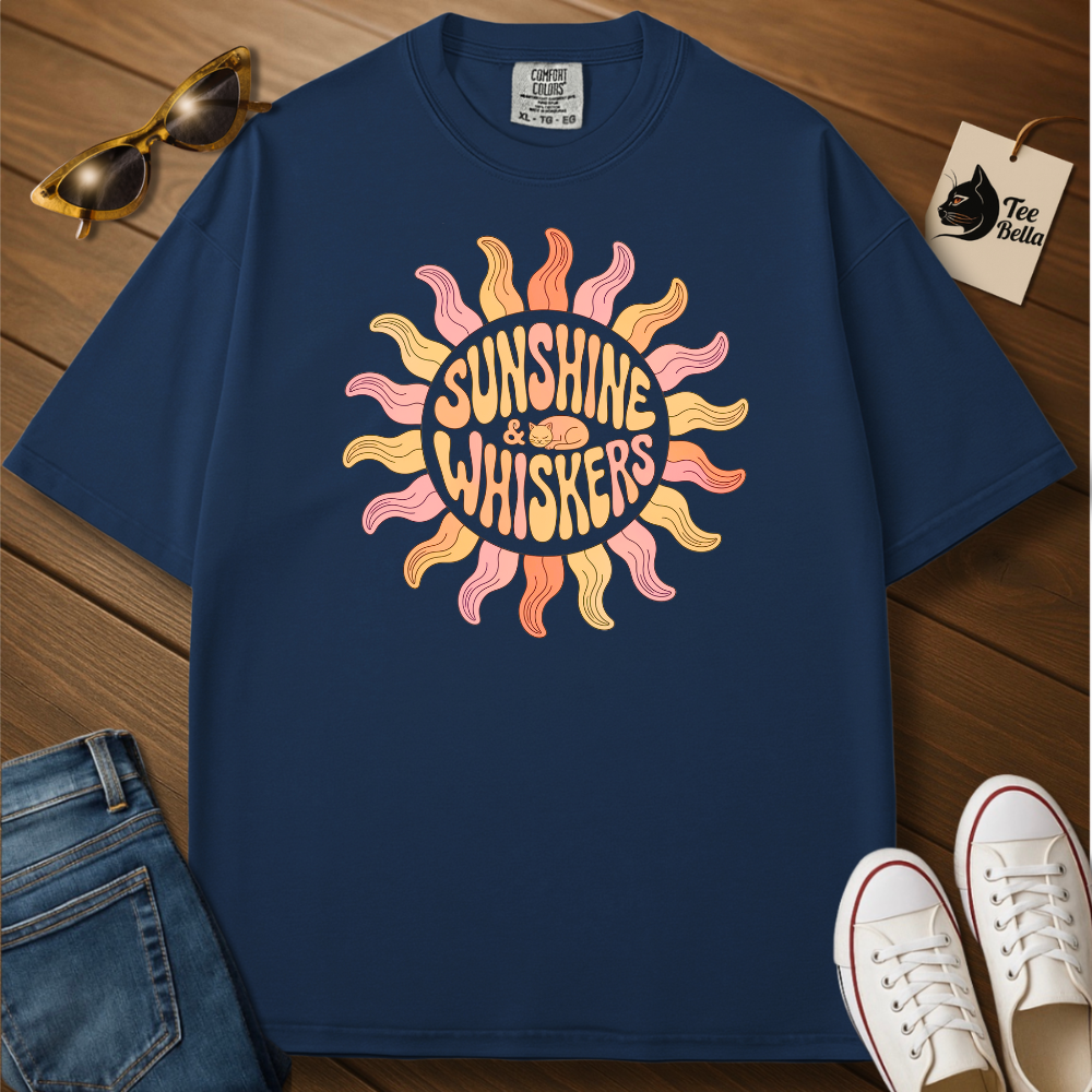 Sunshine and Whiskers Tee