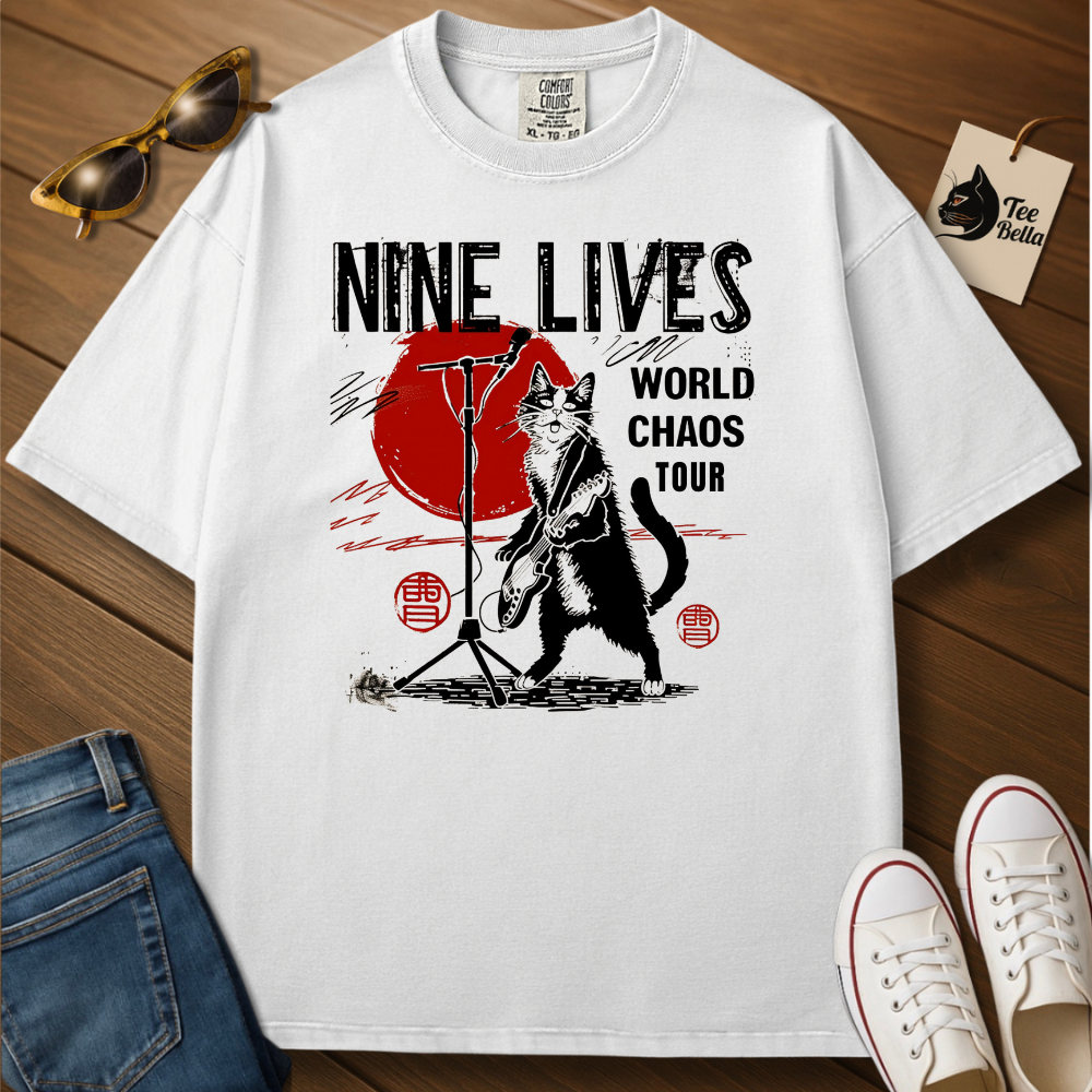 Nine Lives Tour Tee