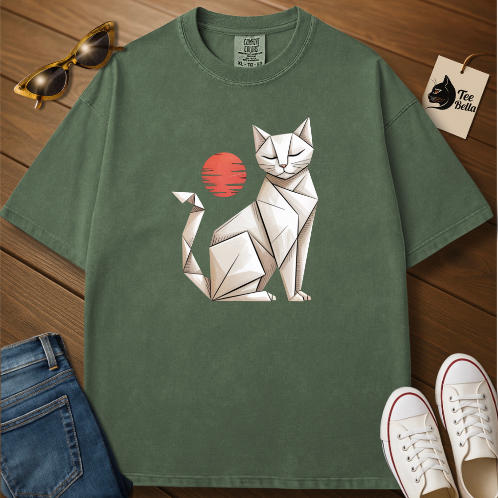 Origami Cat Tee