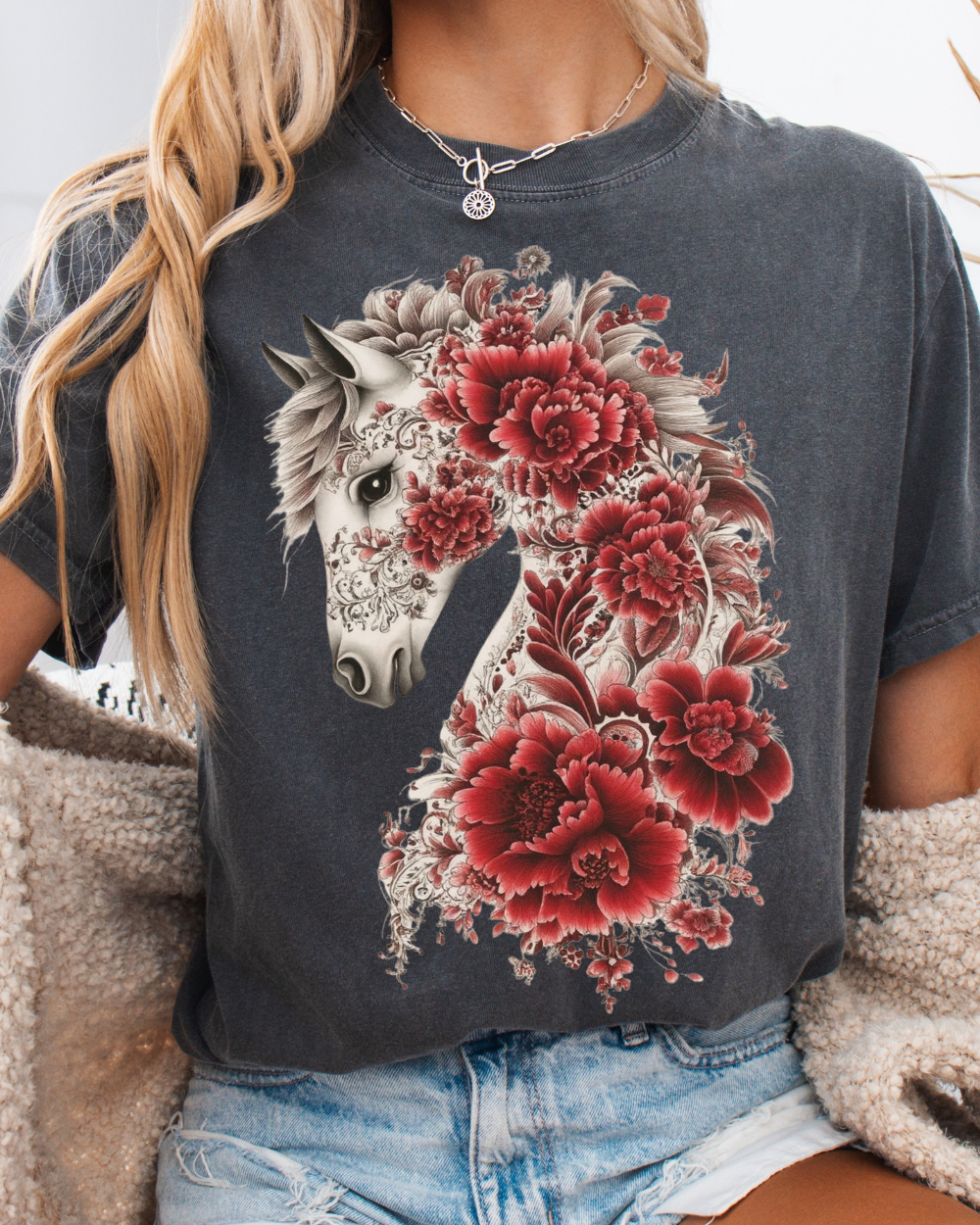 The Floral Mare Tee