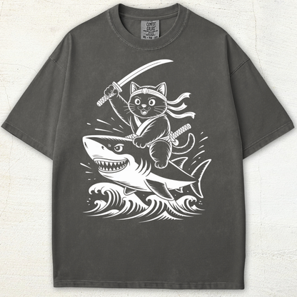 Neko Shark Strike Tee