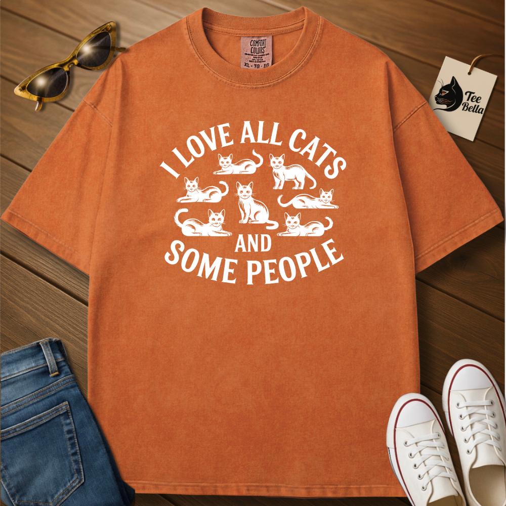 I Love All Cats Tee