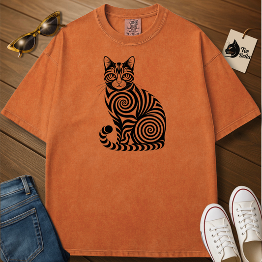 Illusion Cat Tee