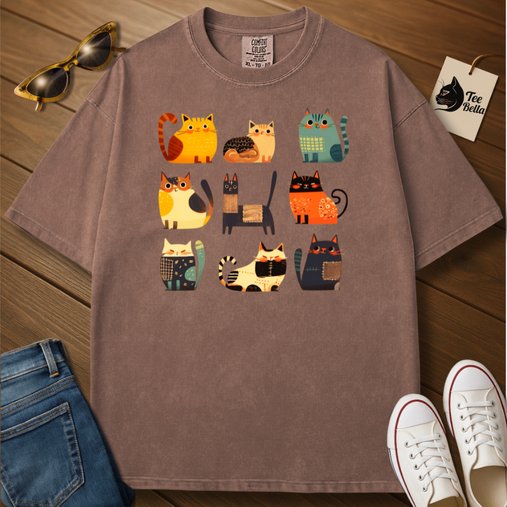 Feline Harmony Tee