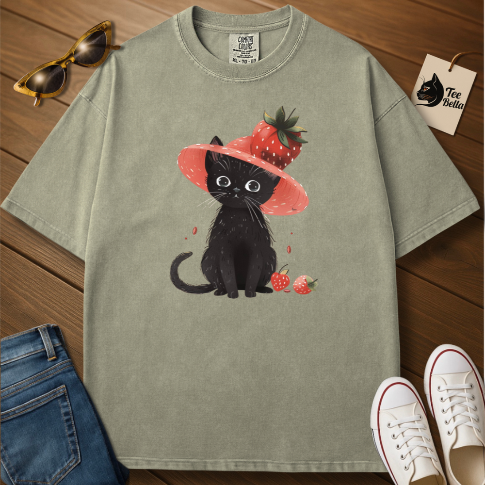 Strawberry Cat Tee