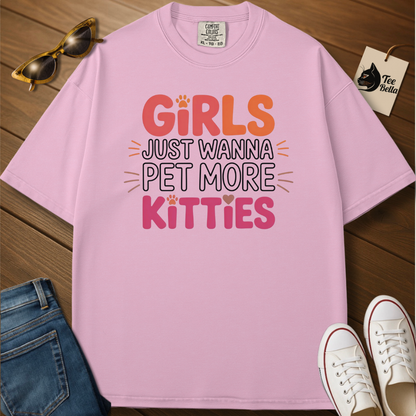 Girls Pet Kitties Tee