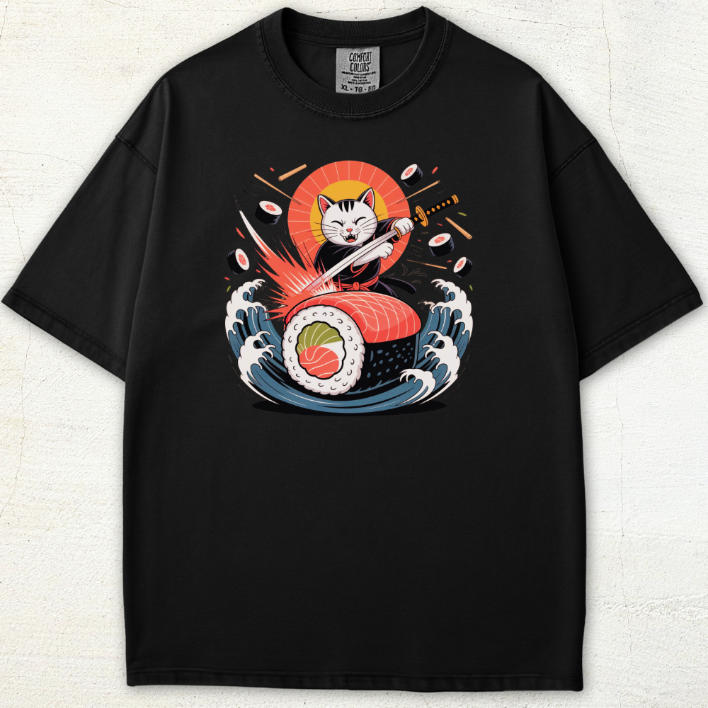 The Great Sushi Slash Tee