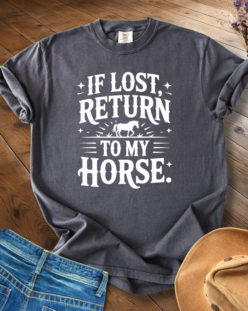 Return to My Horse T-shirt