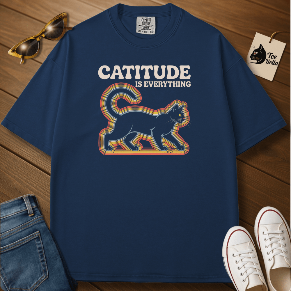 Catitude Is Everything Tee