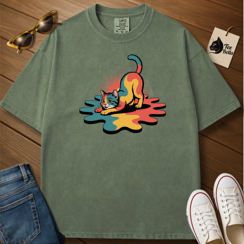 Cat in Colors Tee