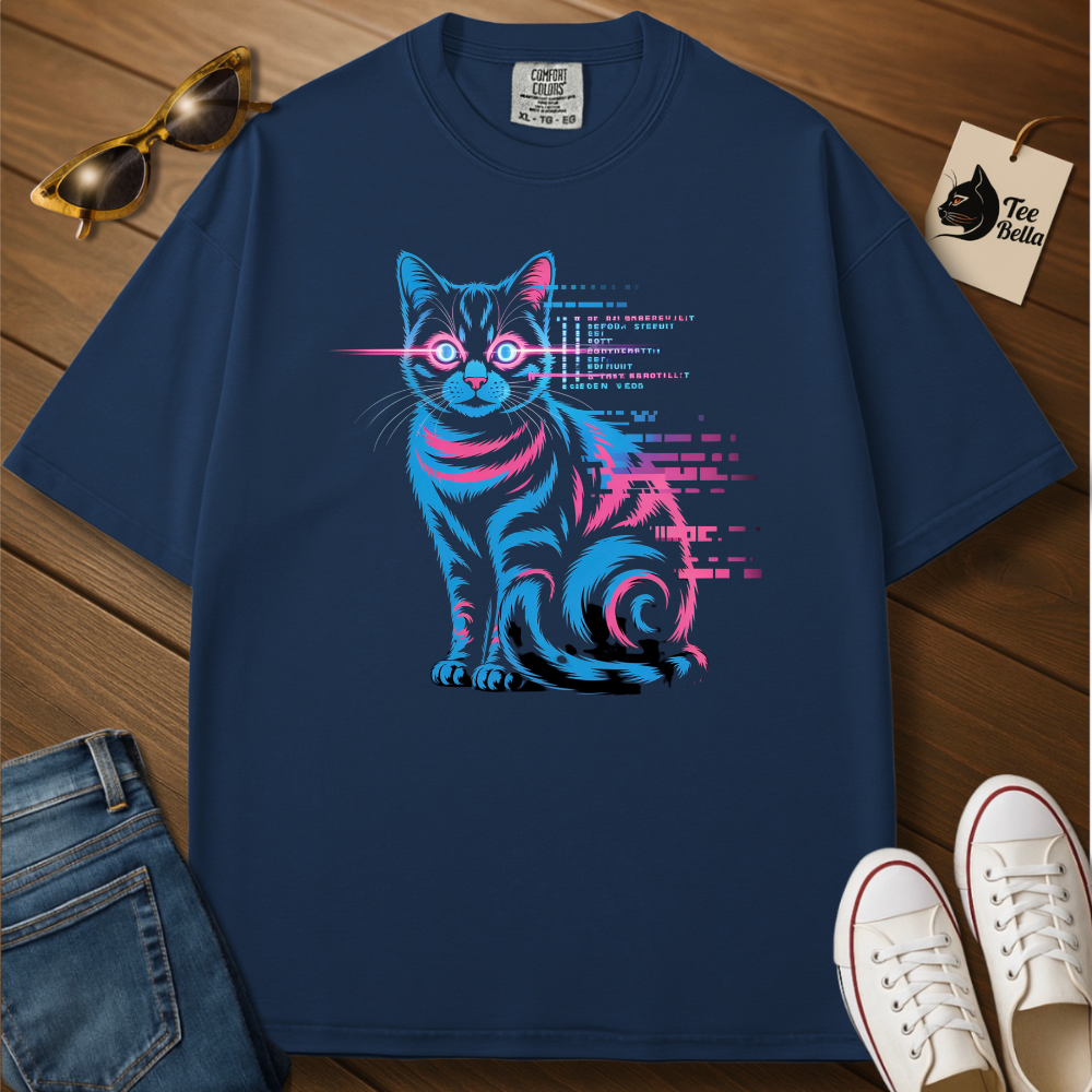 Cyberpunk Cat Tee