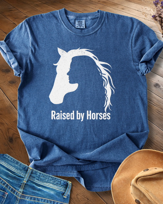 Raised by Horses T-shirt