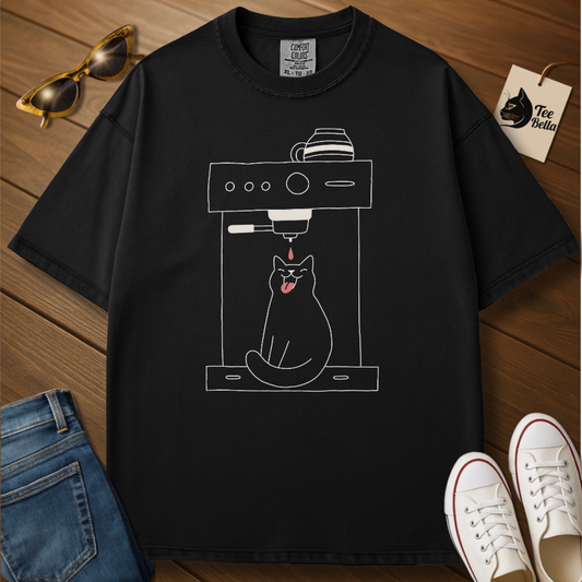 I Love Cats and Coffee Tee