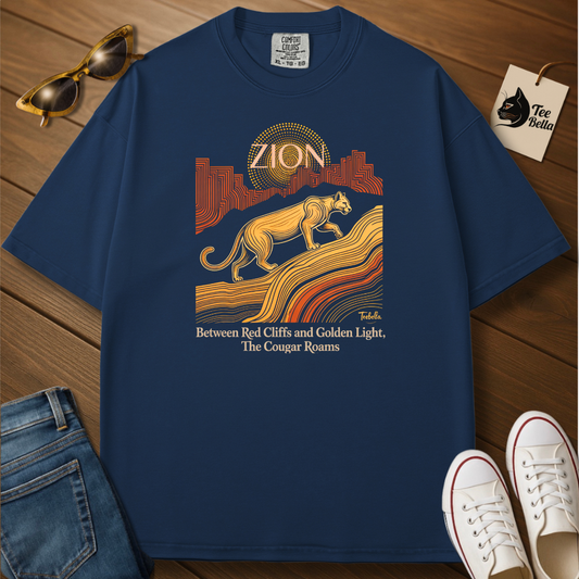 Zion, The Cougar Roams Tee