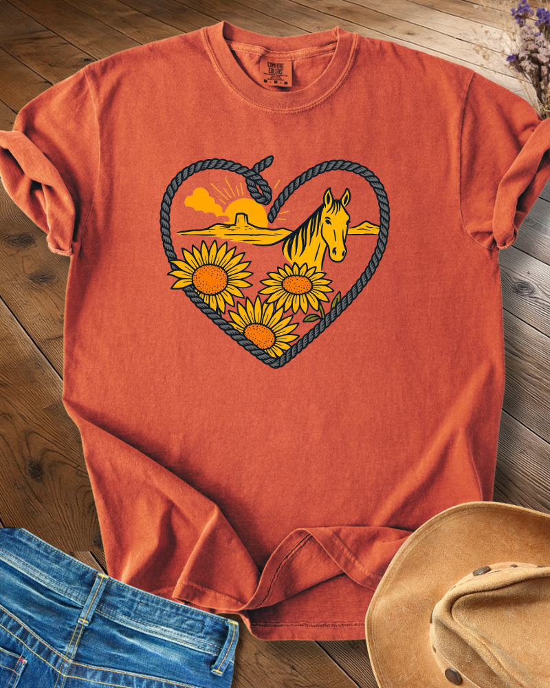 Sun-Kissed Mustang T-shirt