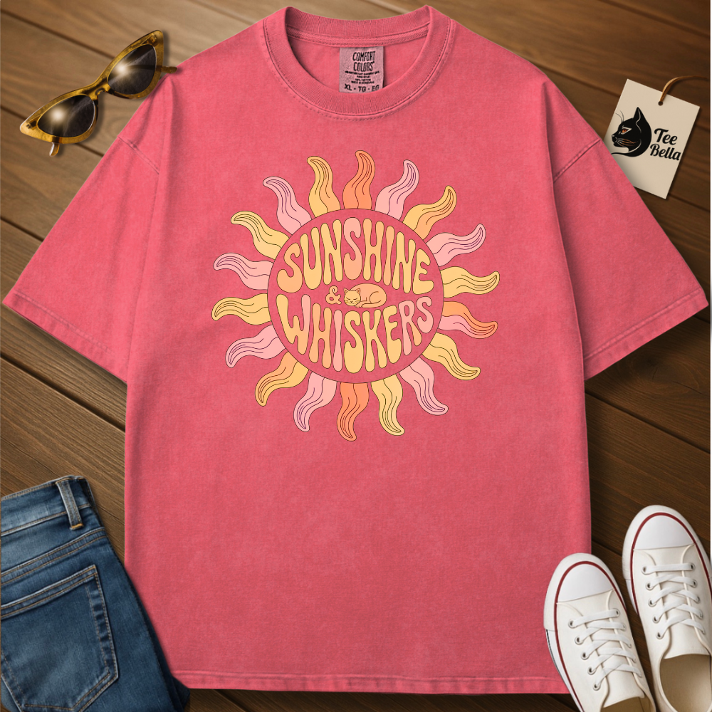 Sunshine and Whiskers Tee