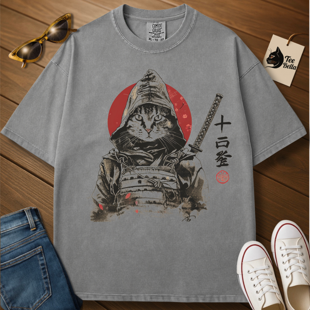Cat Samurai Tee