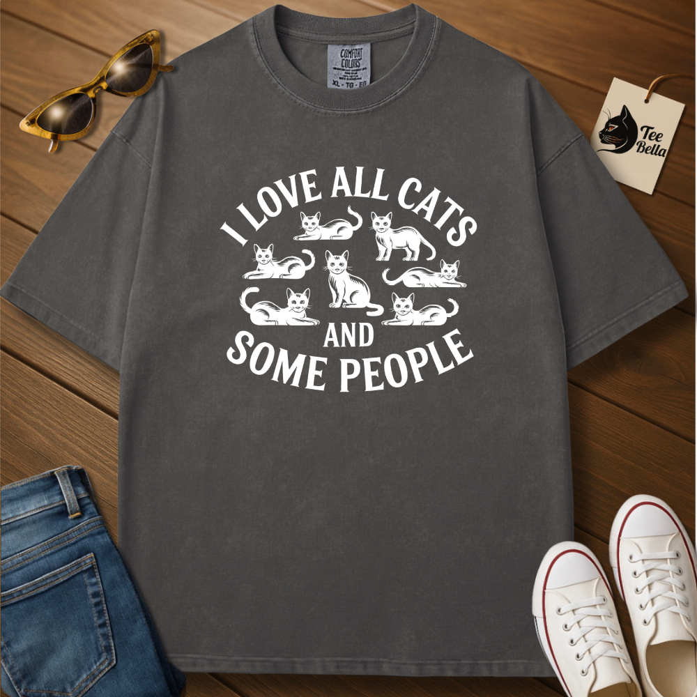 I Love All Cats Tee