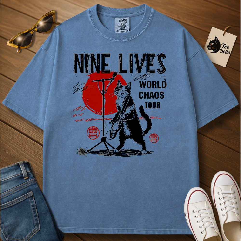 Nine Lives Tour Tee