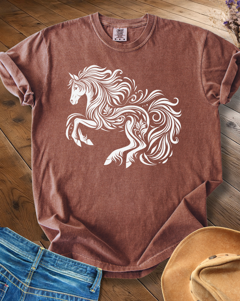 Mandala Horse T-shirt