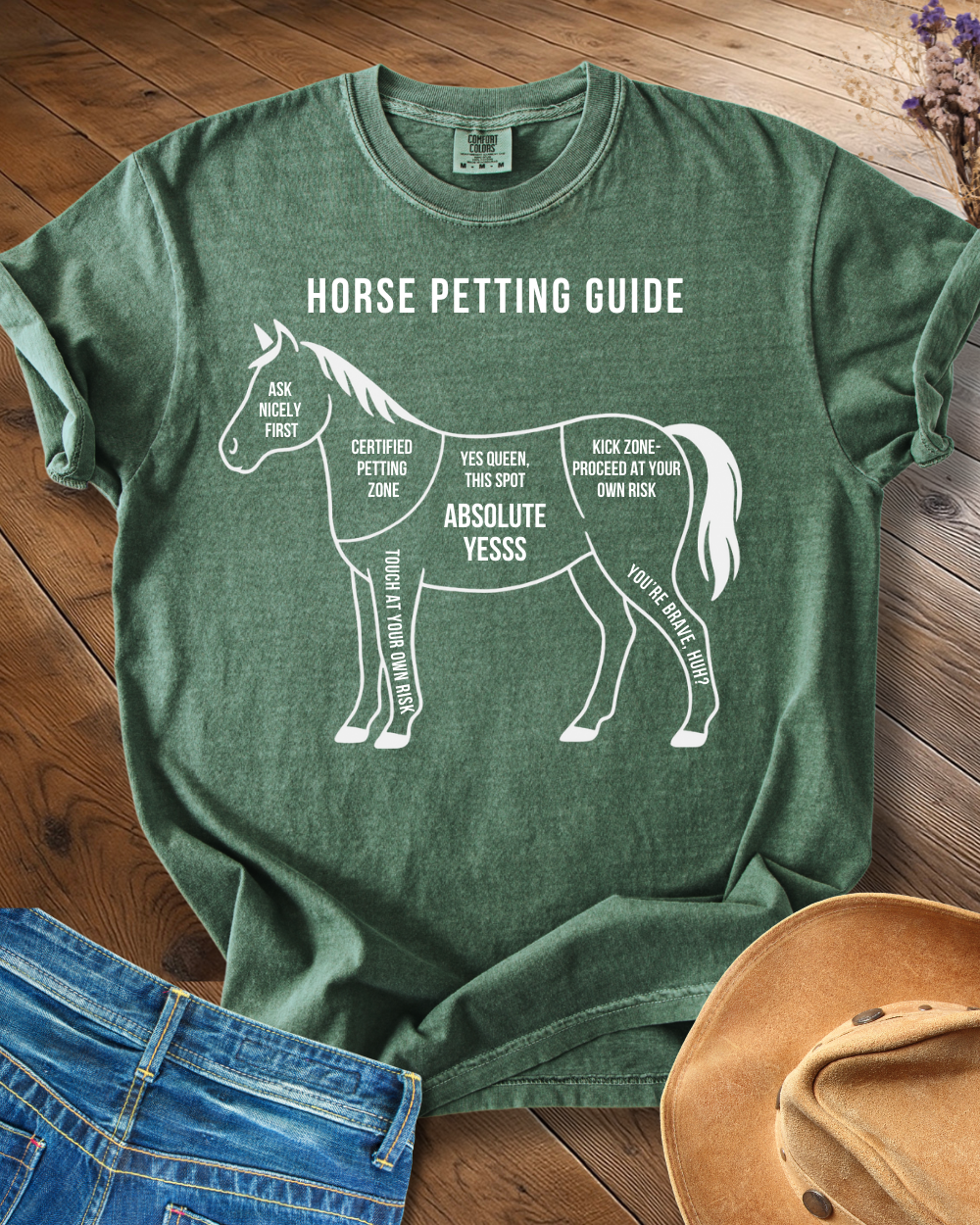 Horse Petting Guide T-shirt
