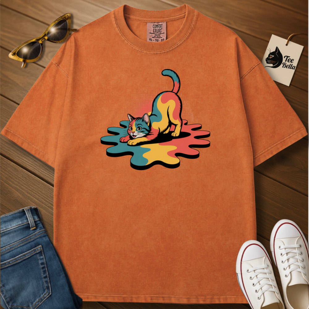 Cat in Colors Tee