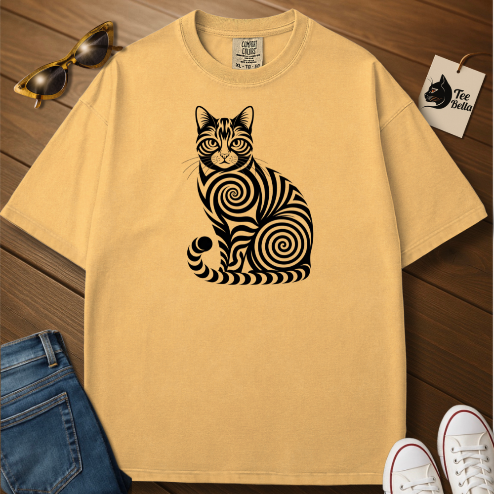 Illusion Cat Tee