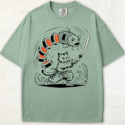 Neko vs. Koi Tee