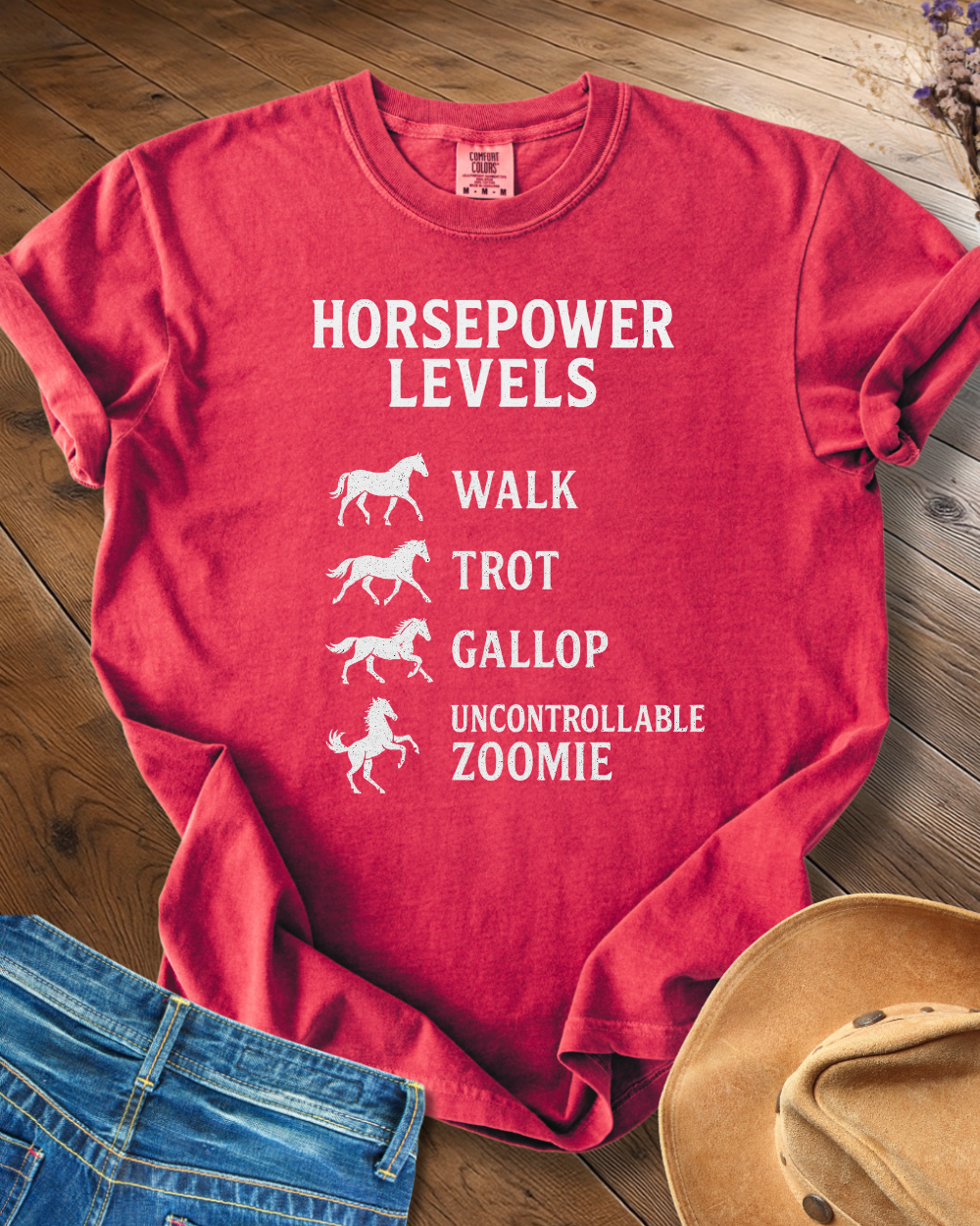 HorsePower Levels T-shirt