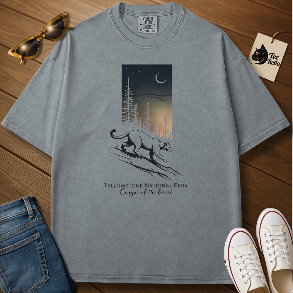 Yellowstone, Cougar of the Forest Tee