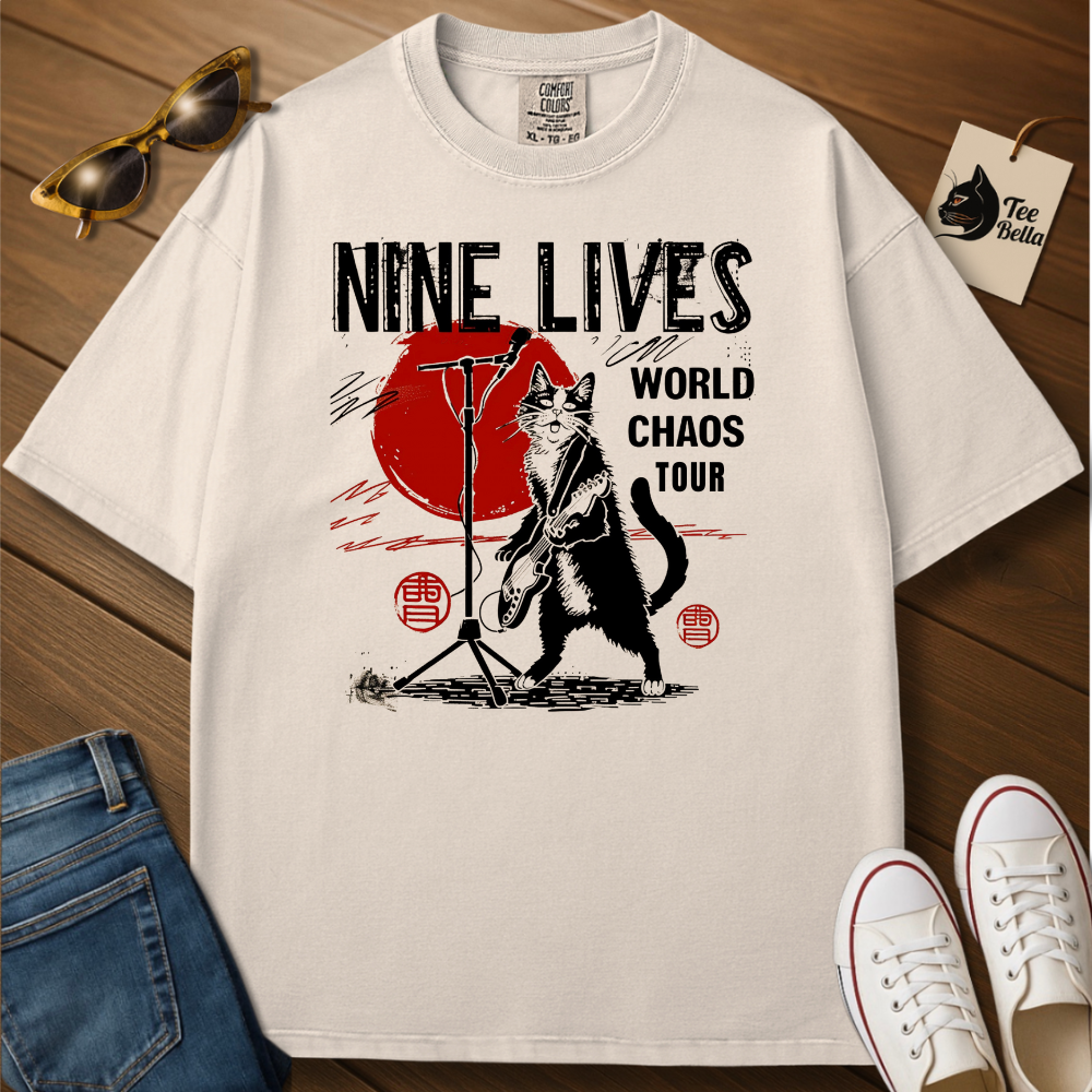 Nine Lives Tour Tee