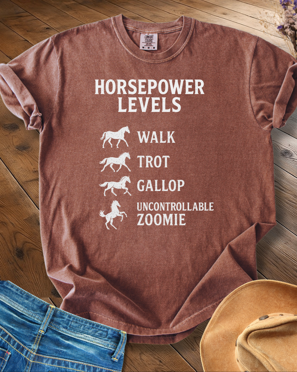 HorsePower Levels T-shirt