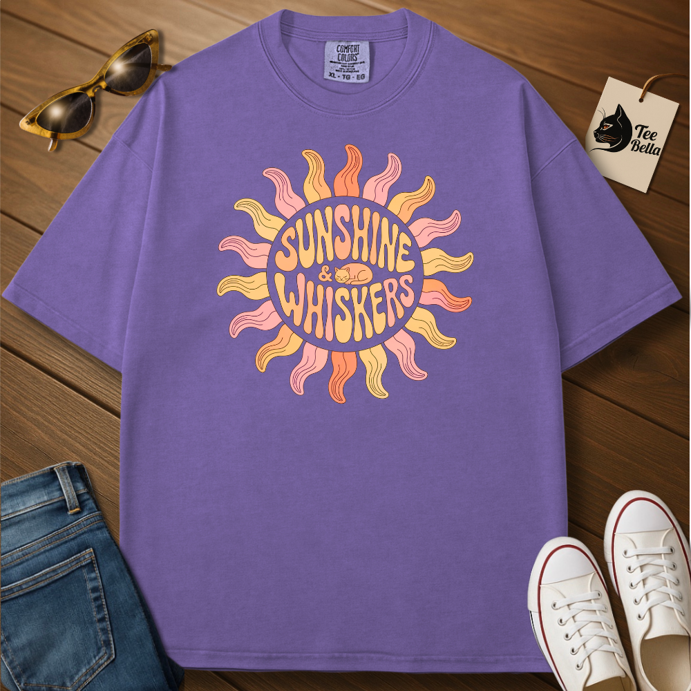 Sunshine and Whiskers Tee