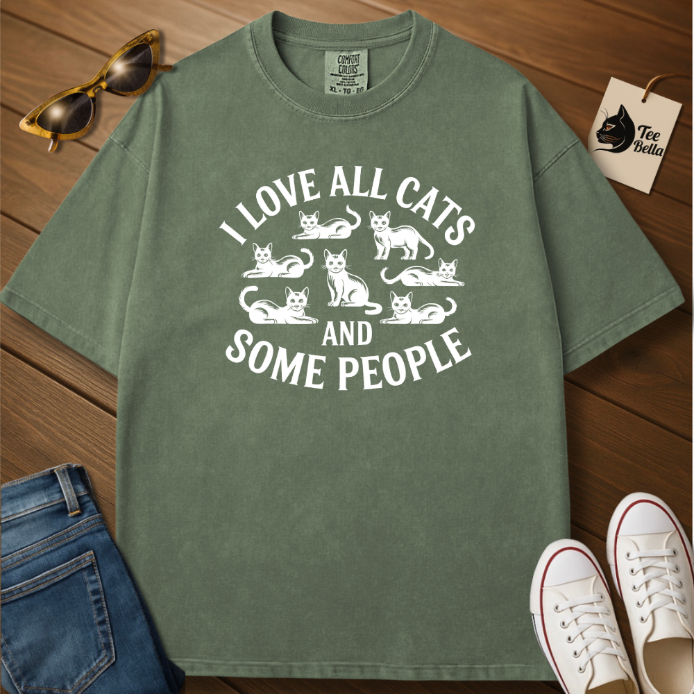 I Love All Cats Tee