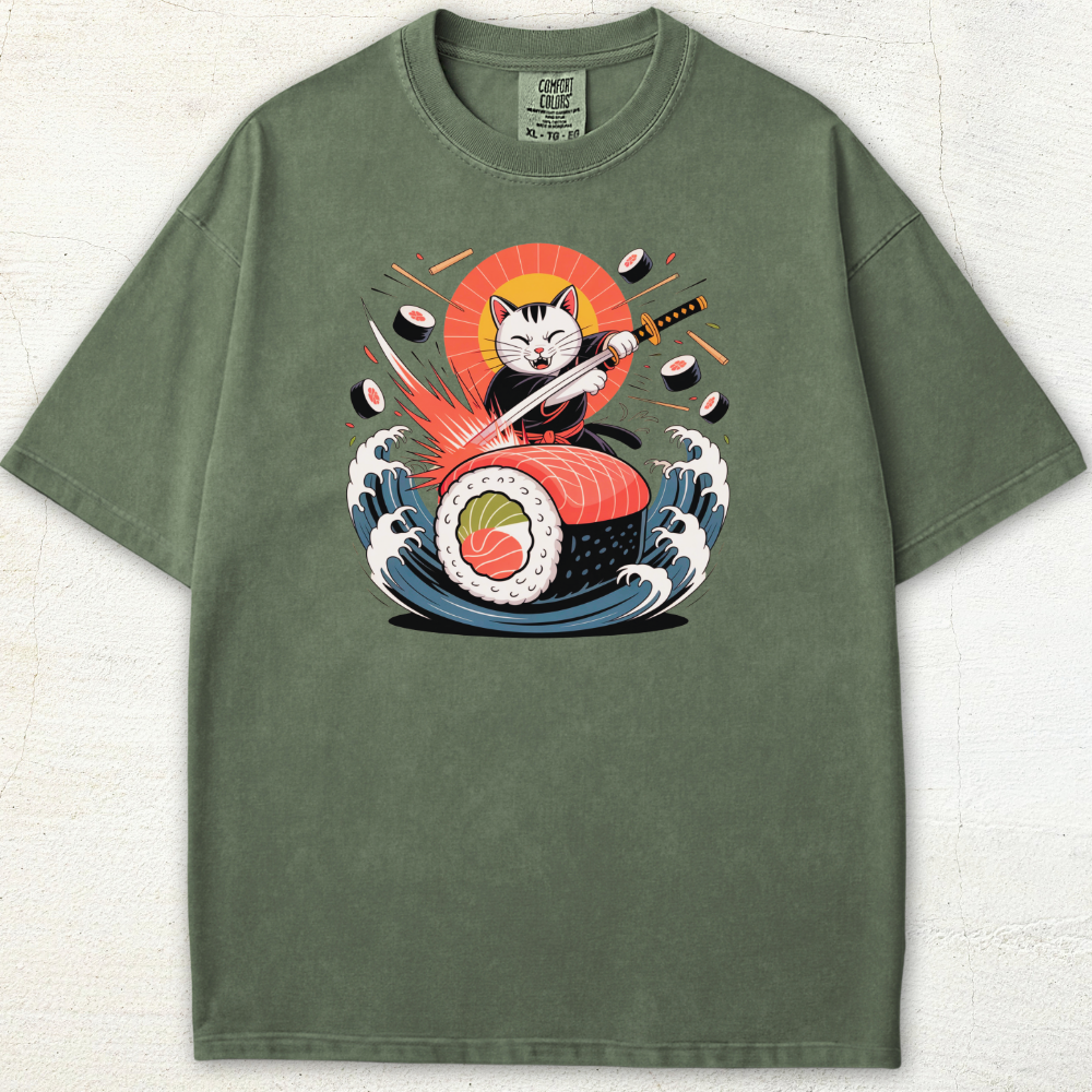 The Great Sushi Slash Tee
