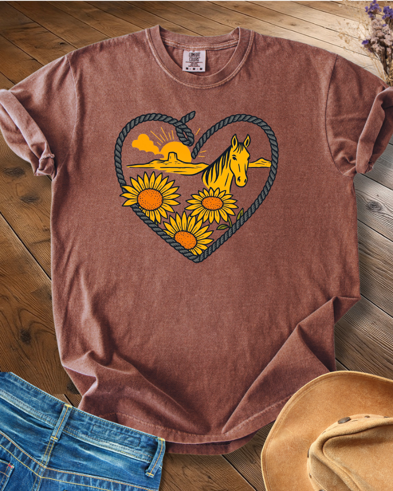 Sun-Kissed Mustang T-shirt