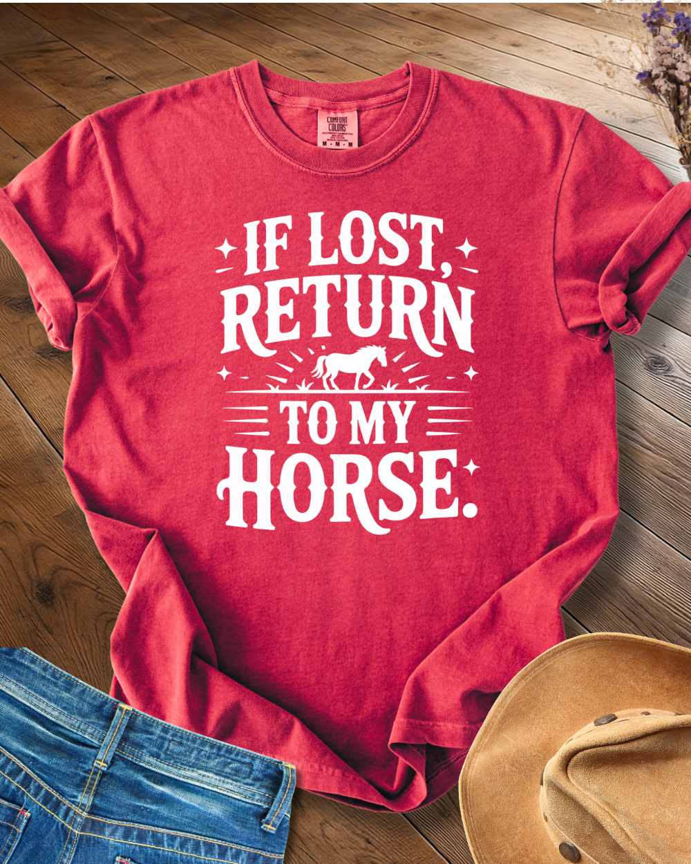 Return to My Horse T-shirt