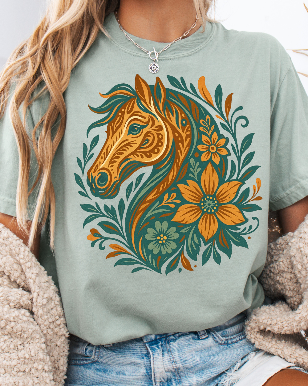 Golden Prairie Mare Tee