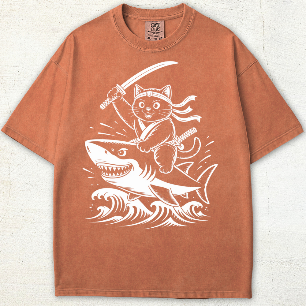 Neko Shark Strike Tee