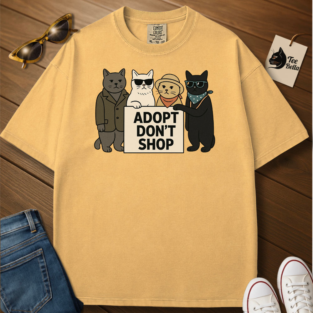 Adopt Don´t Shop Tee