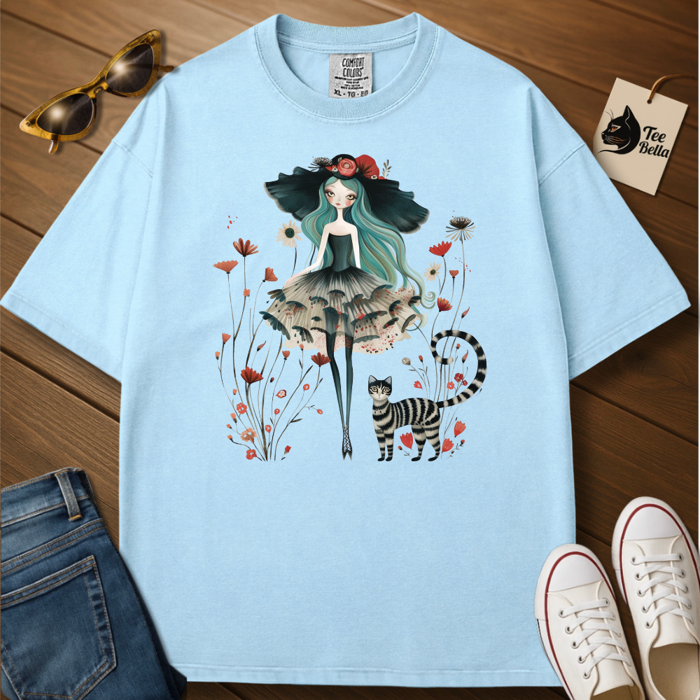 A Girl and a Cat Tee
