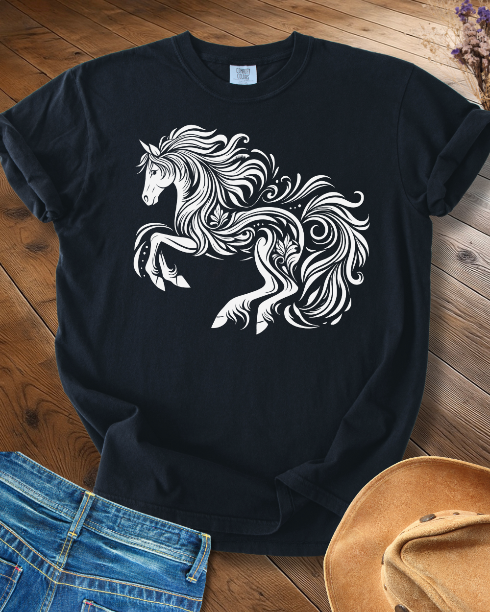Mandala Horse T-shirt