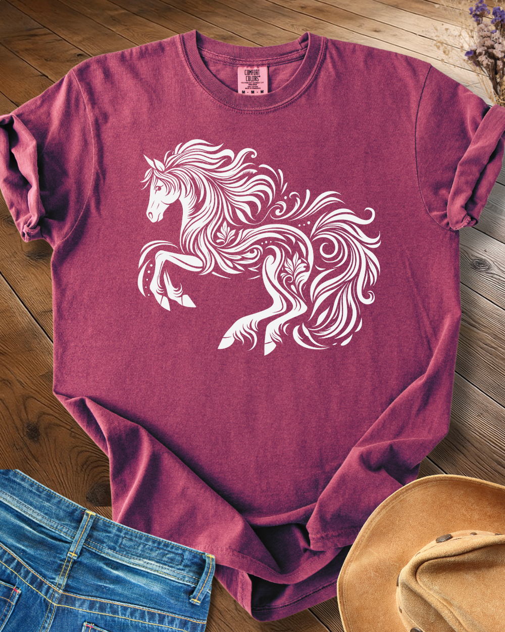 Mandala Horse T-shirt