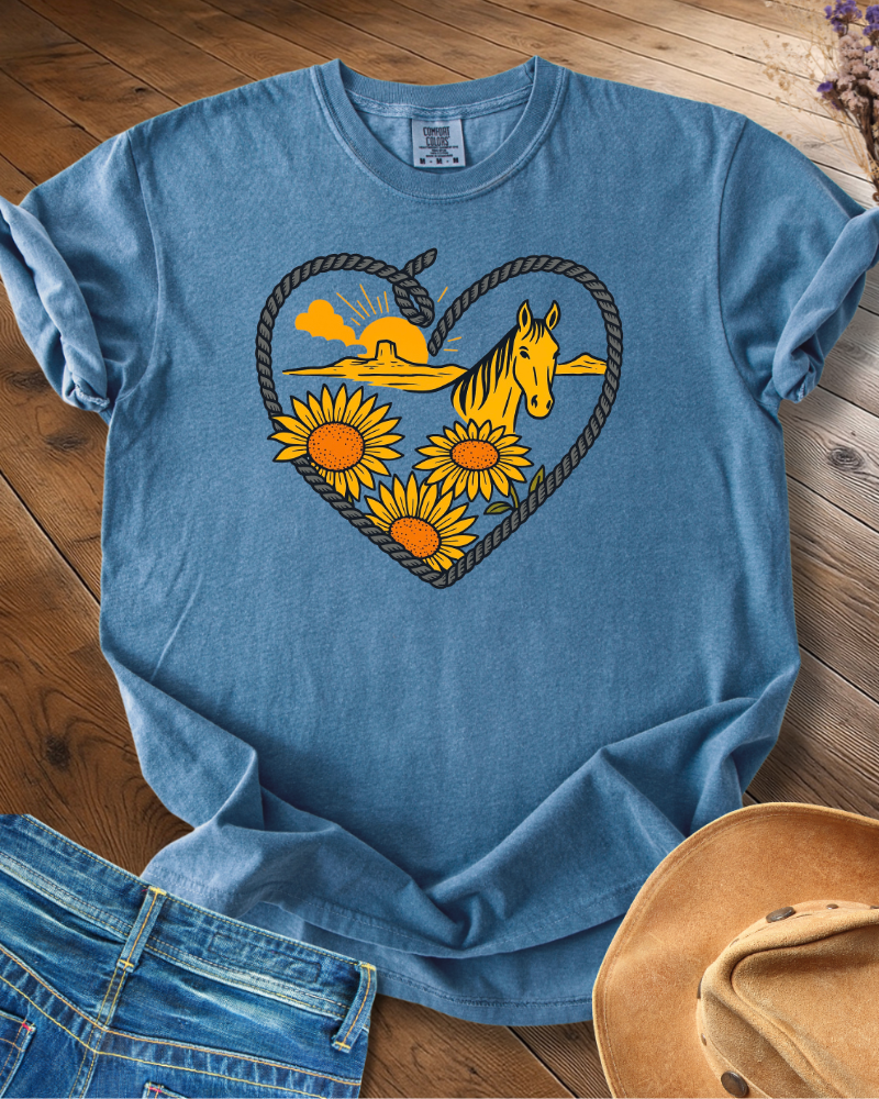 Sun-Kissed Mustang T-shirt