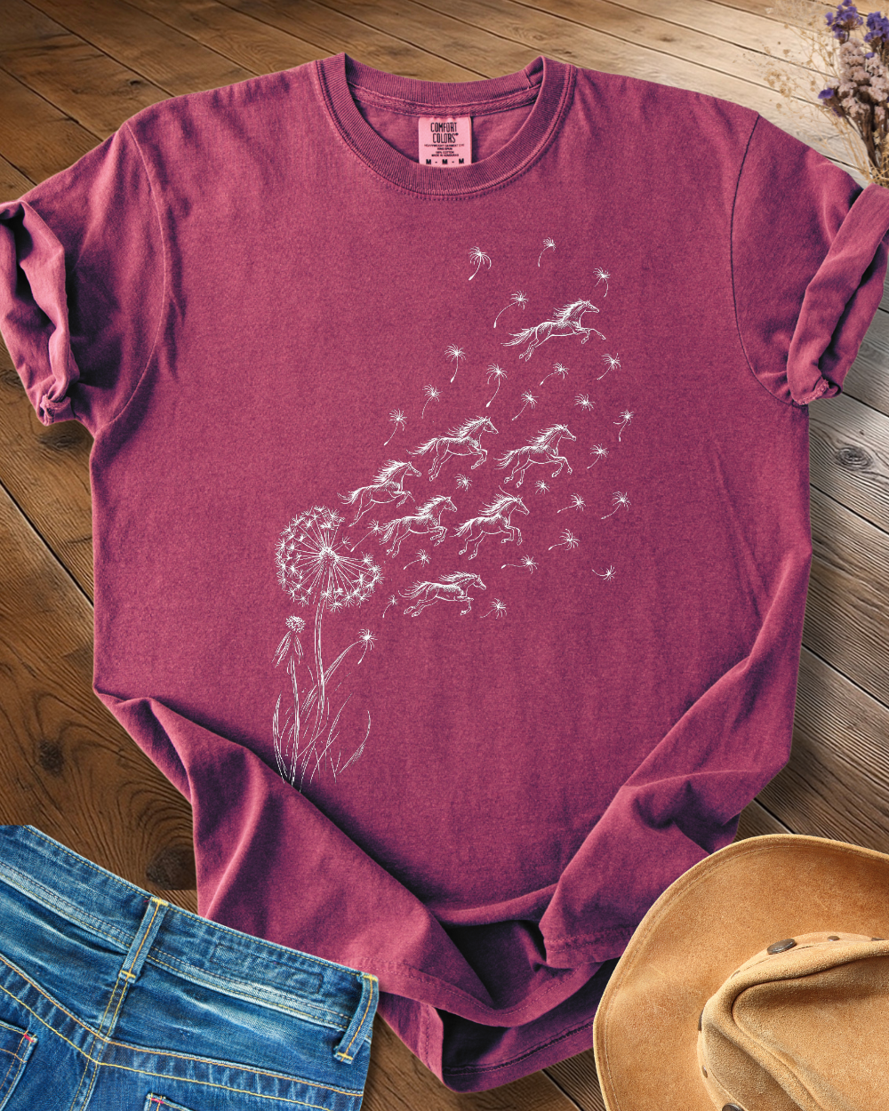 Dandelion Horses T-shirt