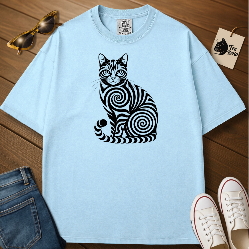 Illusion Cat Tee