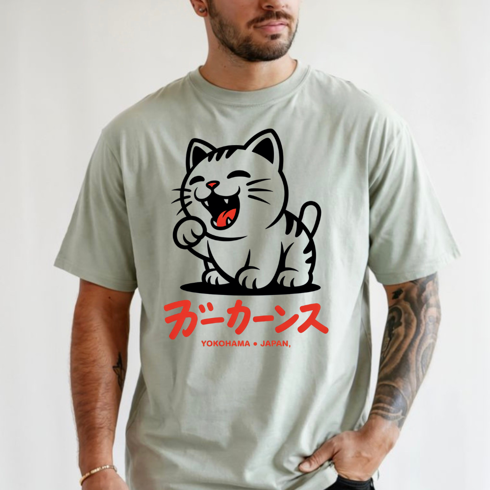 Laughing Neko Club Tee