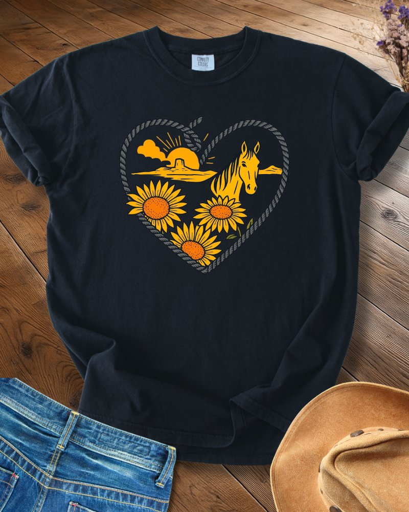 Sun-Kissed Mustang T-shirt