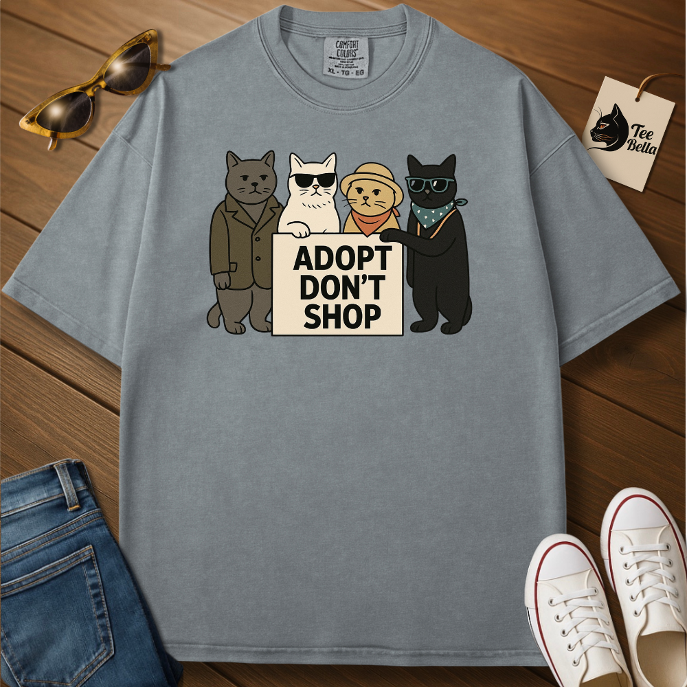 Adopt Don´t Shop Tee