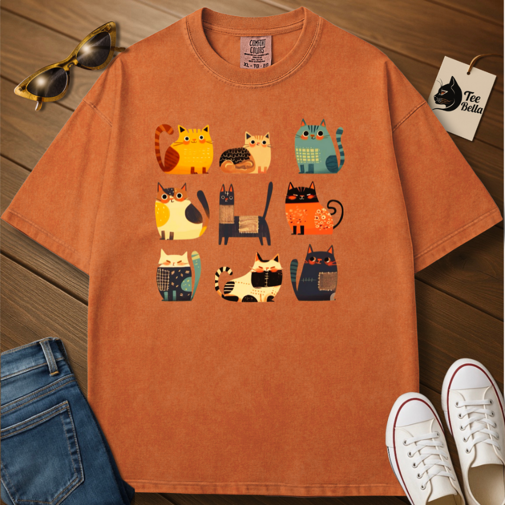 Feline Harmony Tee